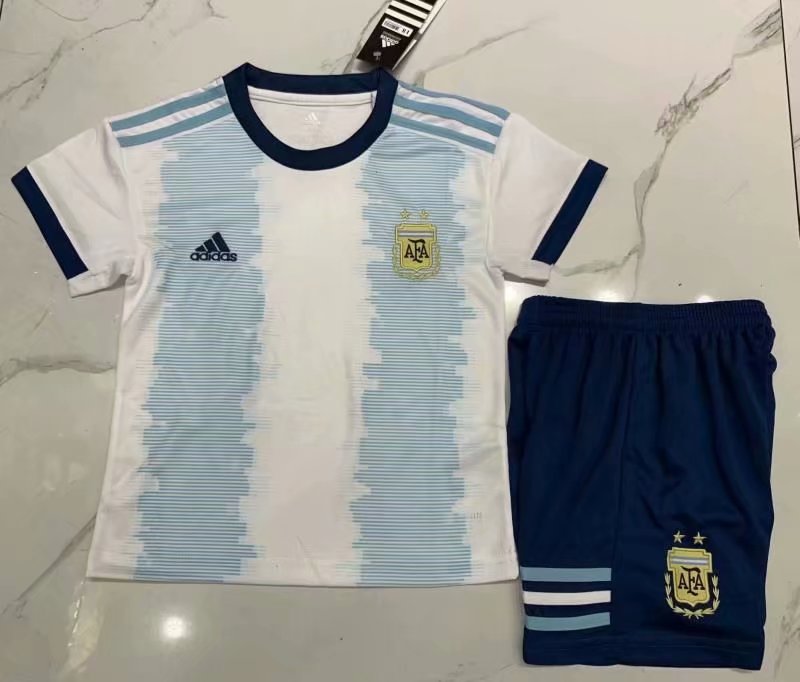 2018 maillot pour enfants ARGENTINA CHIRLDREN #10 MESSI